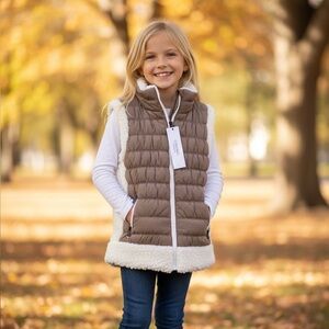 Girls Calvin Klein performance vest